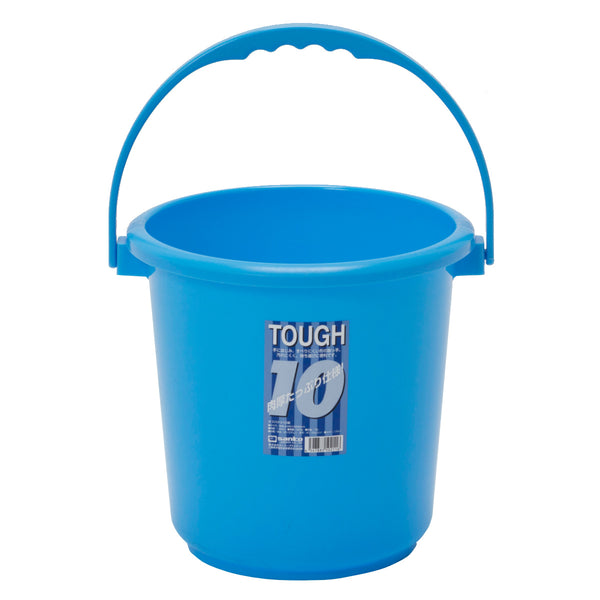 バケツ本体10L目盛り付き握りやすいニュータフバケツ