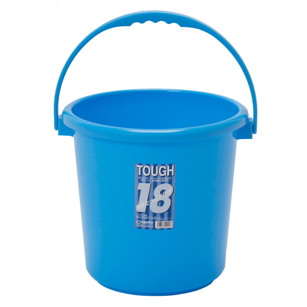バケツ本体18L目盛り付き握りやすいニュータフバケツ