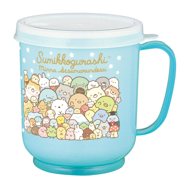 コップ300ml蓋付クリーミーコップすみっコぐらし