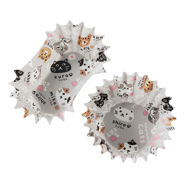 おかずカップ抗菌お弁当カップネコのあつまり丸小判セット