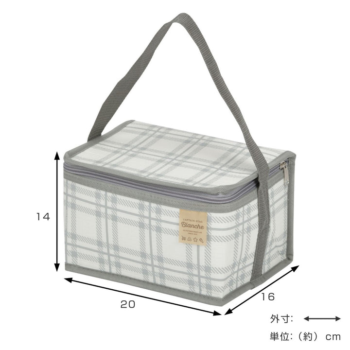 クーラーバッグ4Lブランシュ保冷バッグキャプテンスタッグ