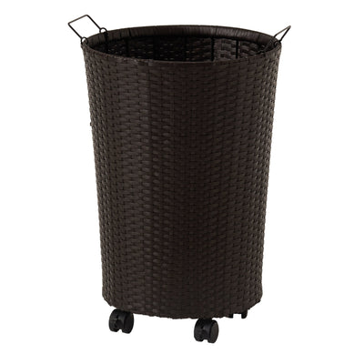 ランドリーバスケットワゴン 幅45cm キャスター付 完成品