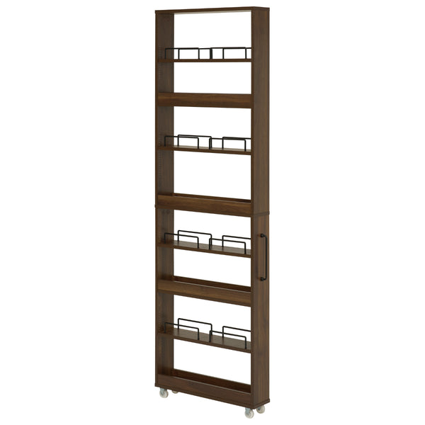 隙間収納ワゴン幅12cmハイタイプキャスター付