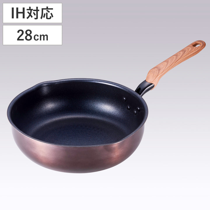 フライパン28cm深型IH対応和楽亭絢日本製