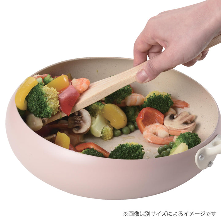 フライパン22cmIH対応ちゃーぱんマーブルダイヤモンド加工