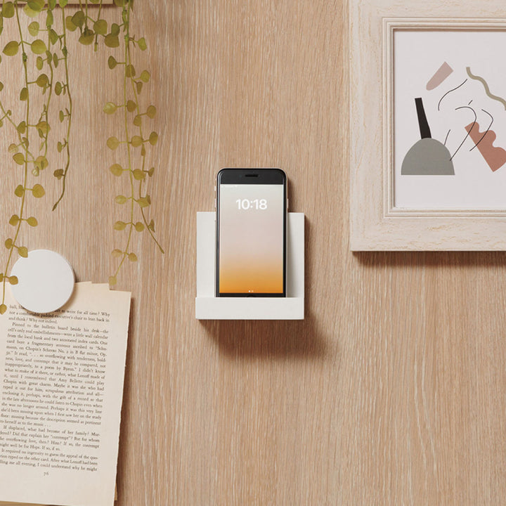 棚壁掛けタナデコミニマグネット小物収納トレーラック木製幅10cm