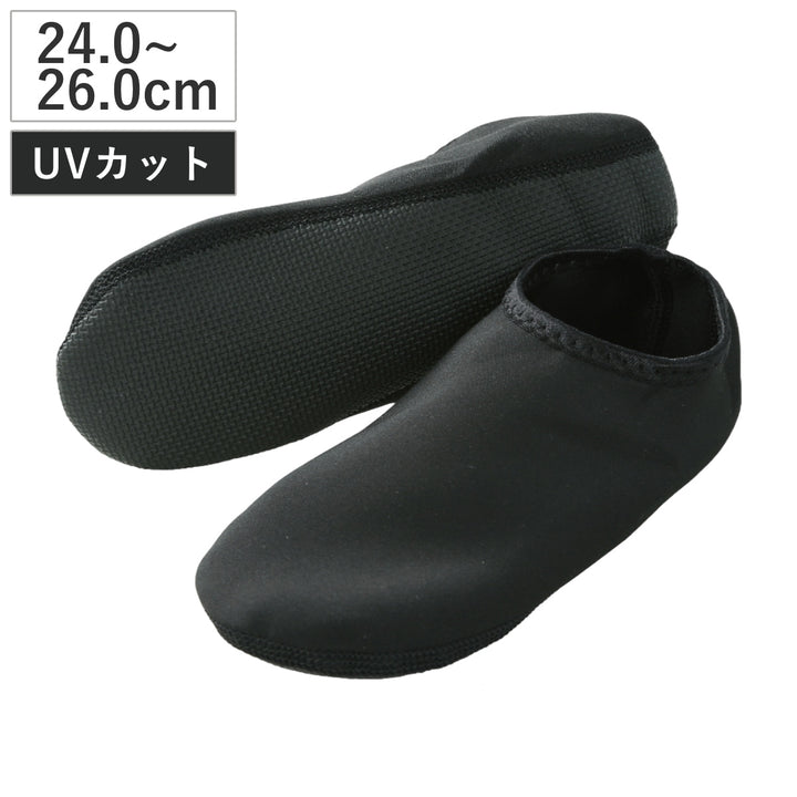介護シューズスリソックLサイズ水陸両用ブラック介護医療室内