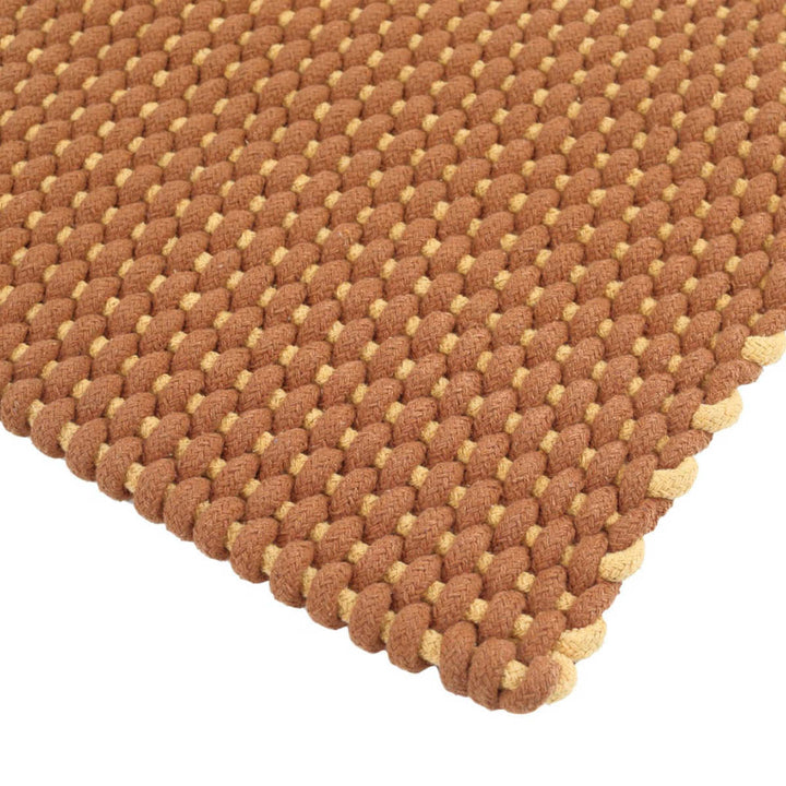 玄関マット室内DULTONコットンロープマット50×75cm