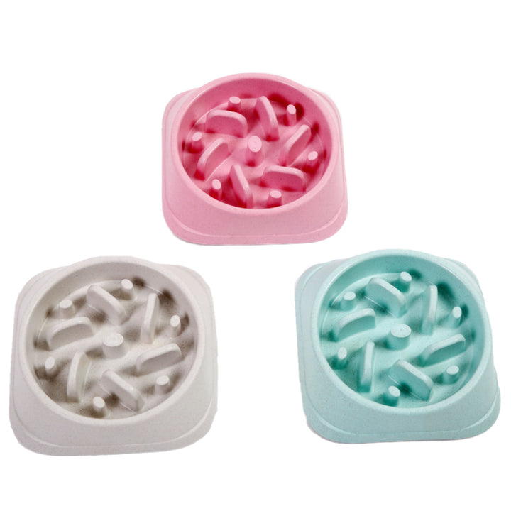 フードボウル早食い防止スローフードボウルMアソート※色は選べません