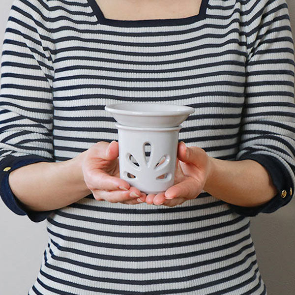 アロマポットオイルウォーマープレート陶器日本製