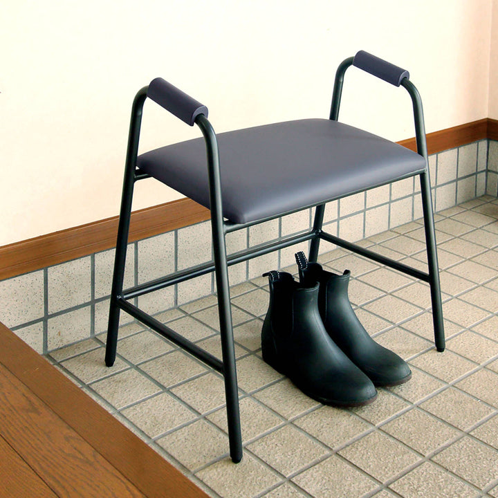 玄関ベンチ座面高41cm立ち上がりサポート玄関スツール4070