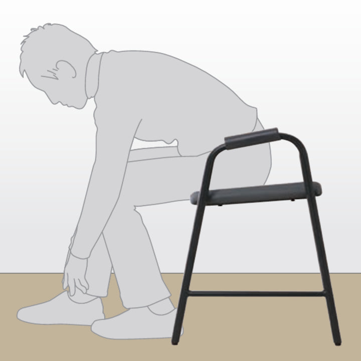 玄関ベンチ座面高41cm立ち上がりサポート玄関スツール4070