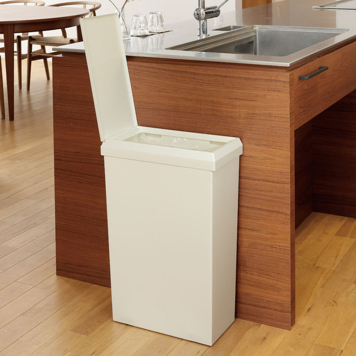 ゴミ箱SOLOW40Lスリムソロウ袋の交換が楽なダストボックススリム