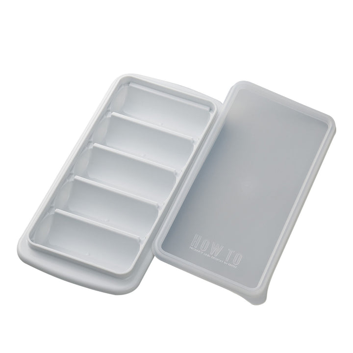 製氷皿ワンプッシュアイストレーステンレスボトル用5個取り密閉蓋