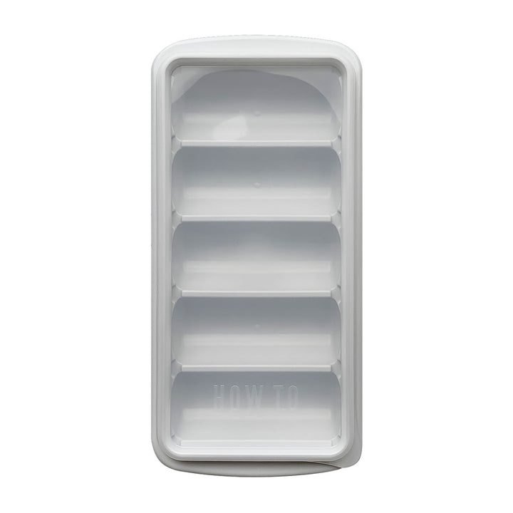 製氷皿ワンプッシュアイストレーステンレスボトル用5個取り密閉蓋