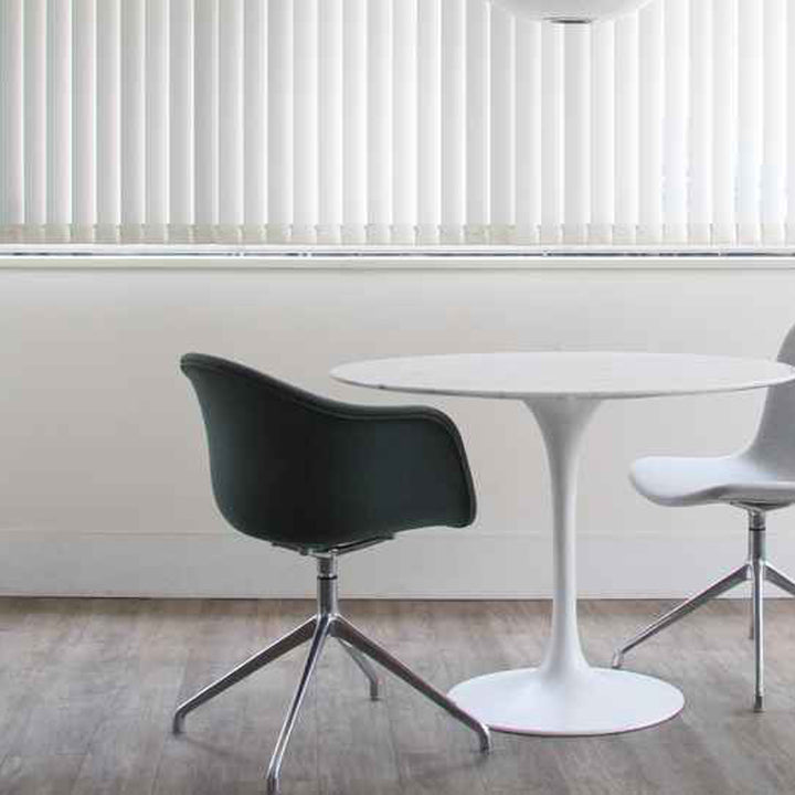 ダイニングチェア回転式座面高46cmアームチェアSOスウィベル