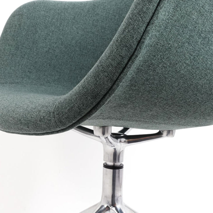 ダイニングチェア回転式座面高46cmアームチェアSOスウィベル