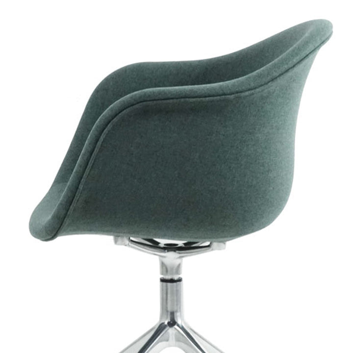 ダイニングチェア回転式座面高46cmアームチェアSOスウィベル