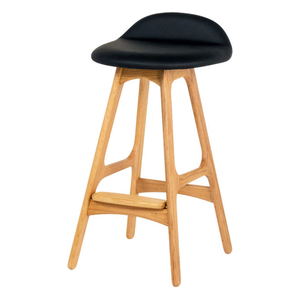 カウンターチェア座面高65cm本革スツール7279