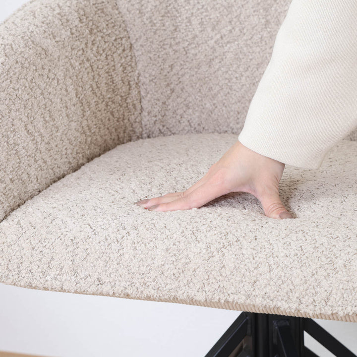 ダイニングチェア回転式座面高48cmルナ