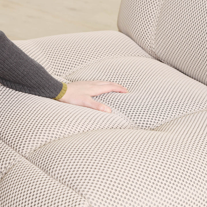 電動リクライニングソファ1人掛け幅88cmメッシュ生地MOVE