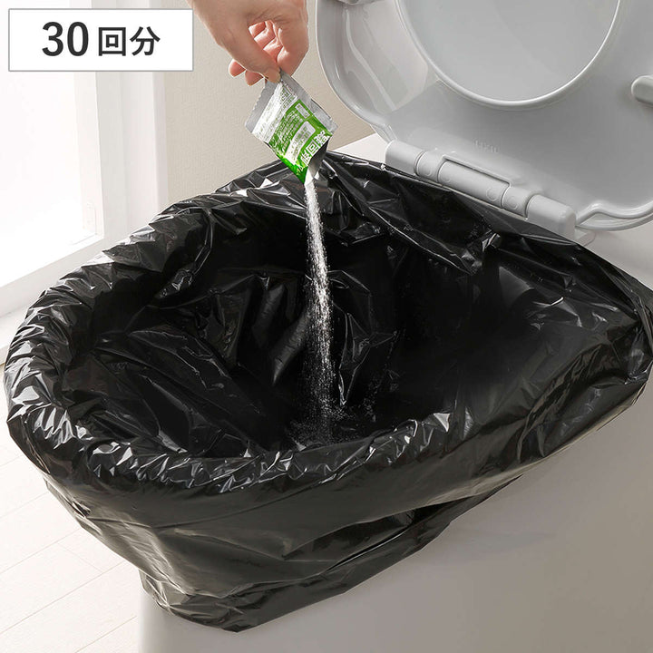 凝固剤簡易トイレ非常用トイレの凝固剤30個入り