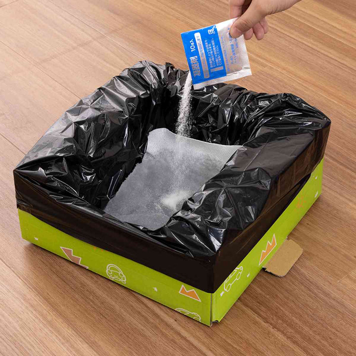 緊急トイレ非常用簡易トイレコンパクト車載用防災渋滞