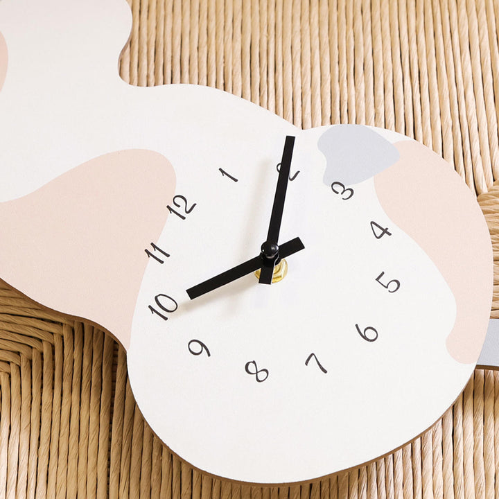 振り子時計三毛猫静音掛け時計秒針なし