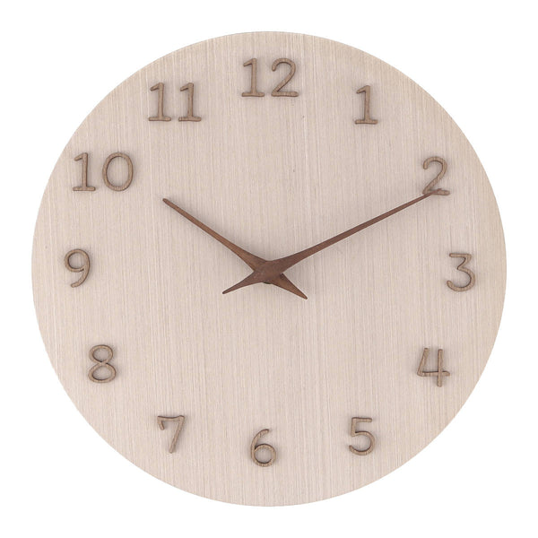 掛け時計komorebi静音ウォールクロック秒針なし