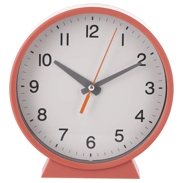 置掛兼用時計エルフ連続秒針静音掛け時計置き時計