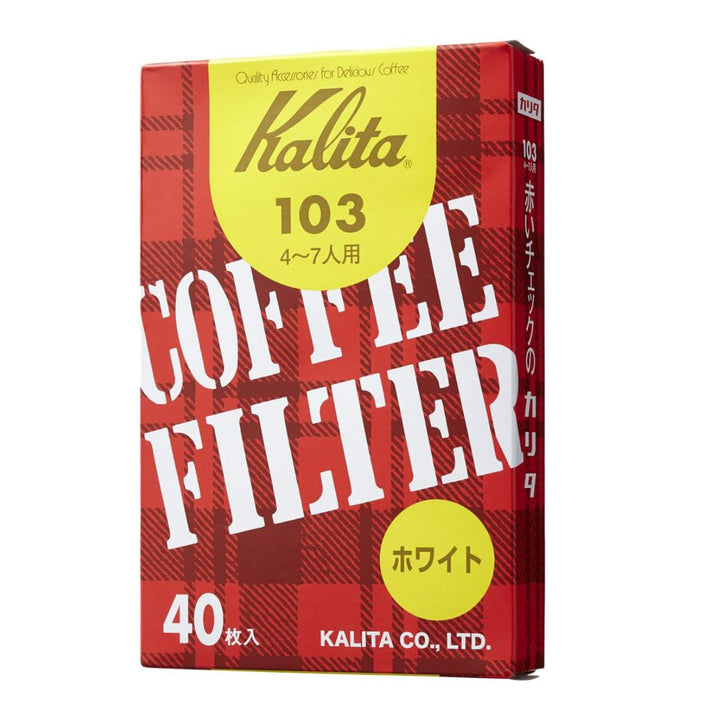 Kalitaカリタコーヒーフィルター103ロシ40枚入