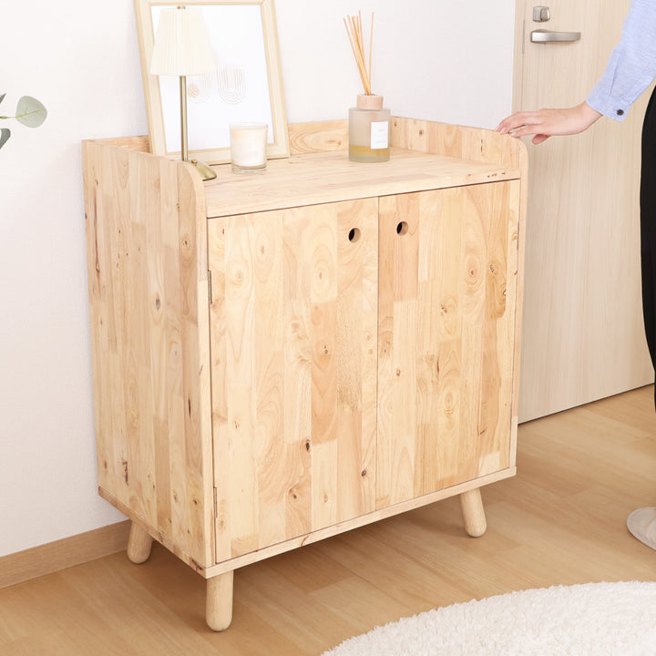 壁面収納キャビネット幅70cm3段積み重ね下台NSシリーズ