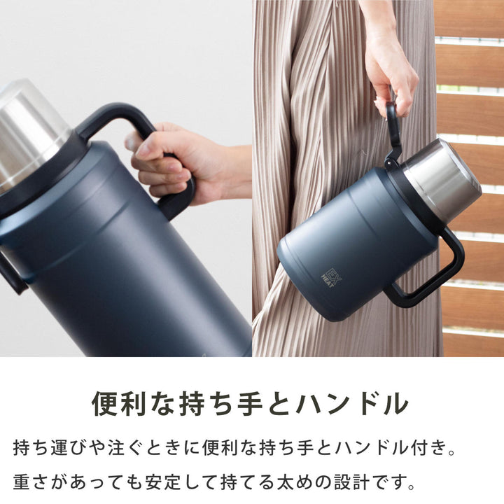 水筒3Lエクスヒートメガボトル3000ステンレス保温保冷