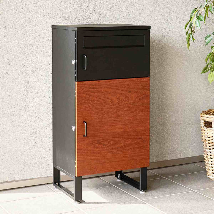 宅配ボックス郵便ポストコンパクト2段