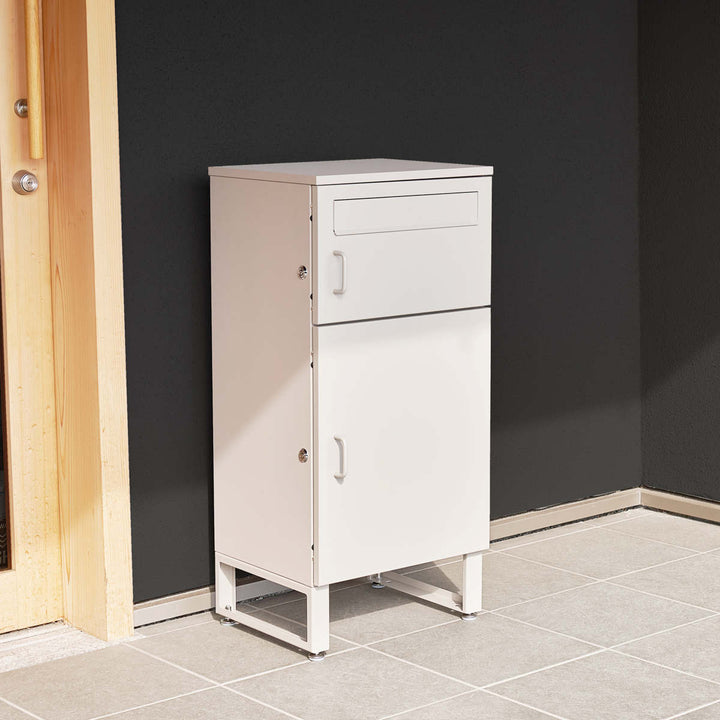 宅配ボックス郵便ポストコンパクト2段