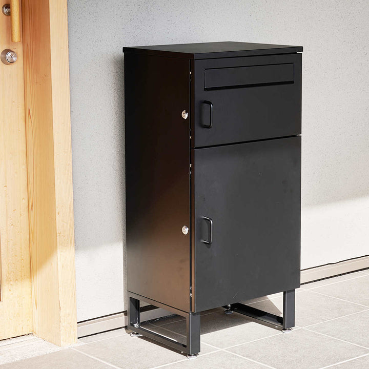 宅配ボックス郵便ポストコンパクト2段