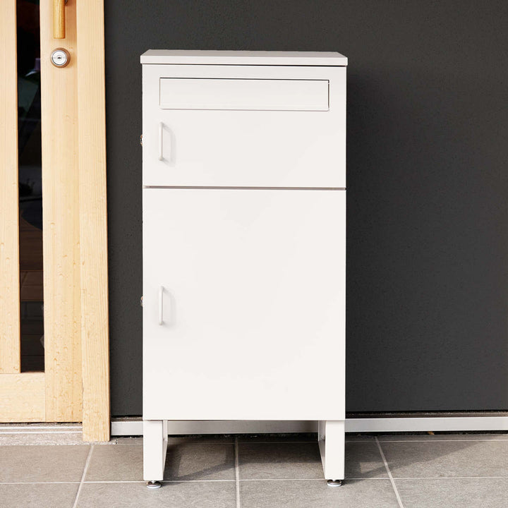 宅配ボックス郵便ポストコンパクト2段