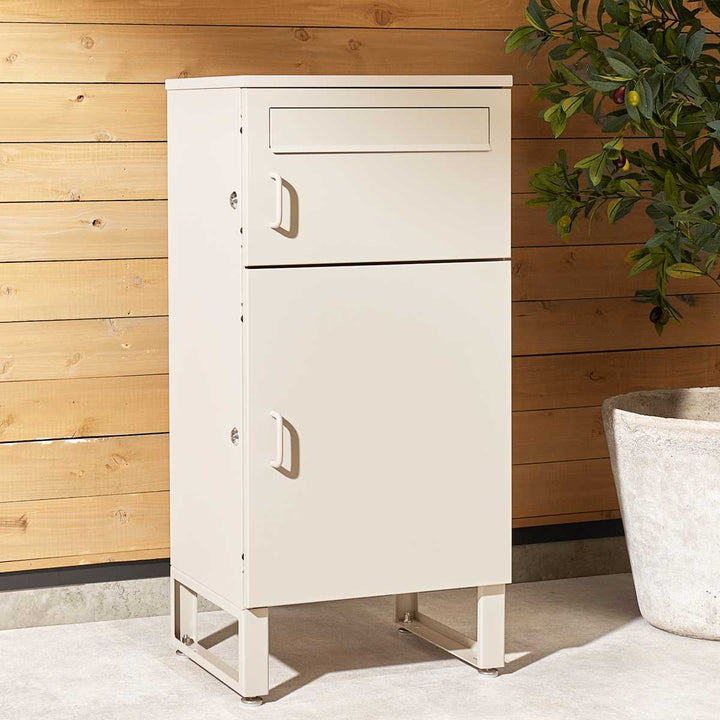 宅配ボックス郵便ポストコンパクト2段