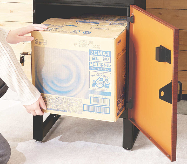 宅配ボックス郵便ポストコンパクト2段