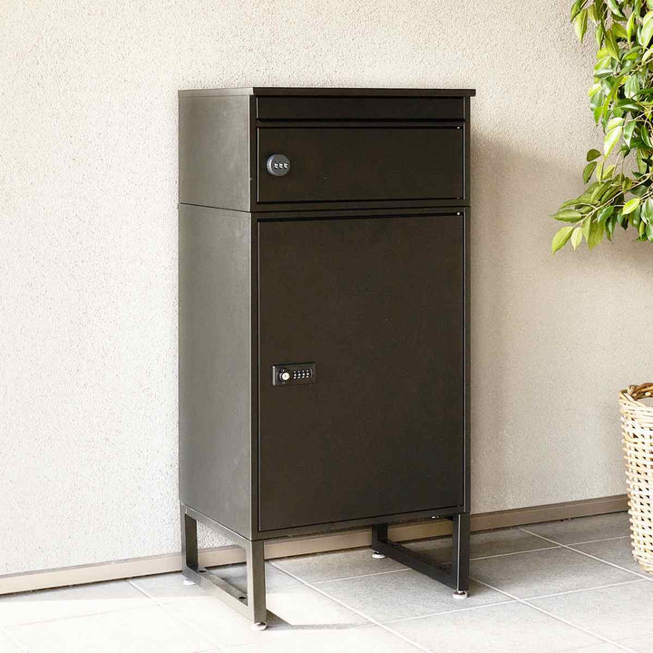 宅配ボックス郵便ポスト2段A4対応