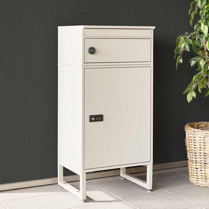 宅配ボックス郵便ポスト2段A4対応