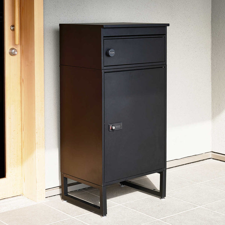 宅配ボックス郵便ポスト2段A4対応