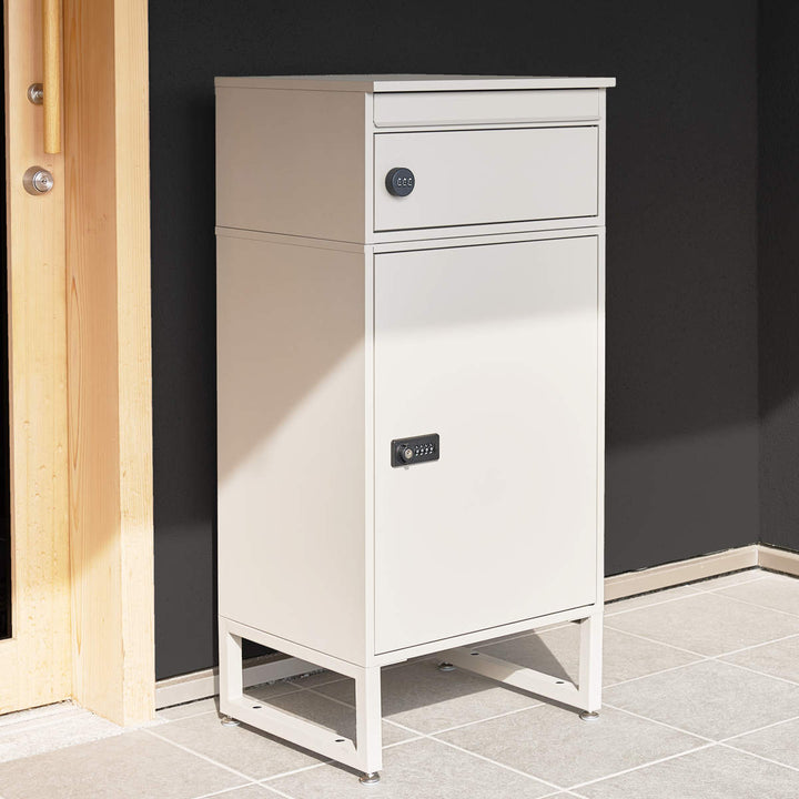 宅配ボックス郵便ポスト2段A4対応