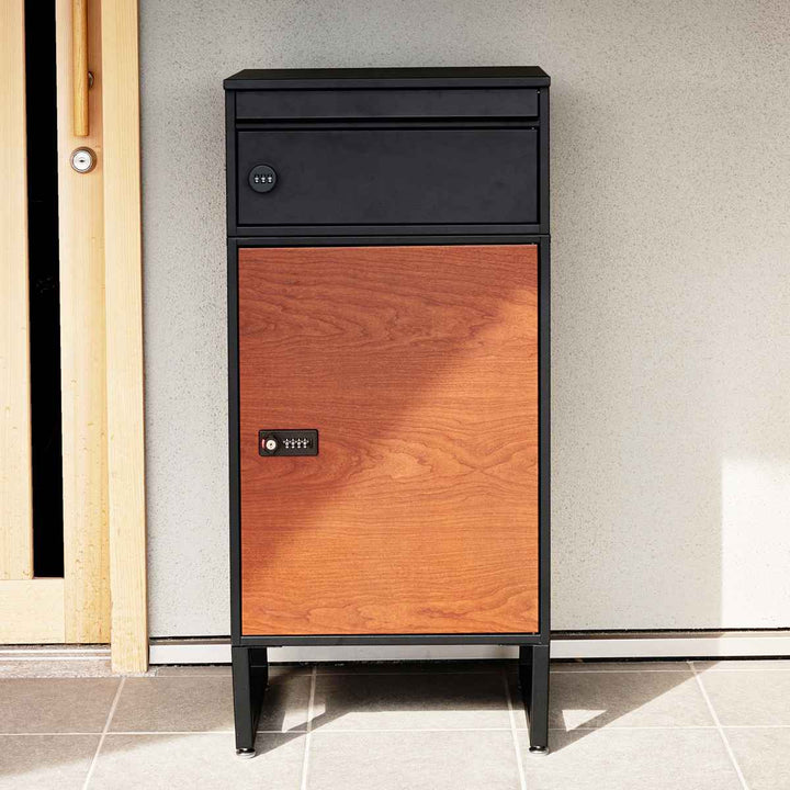 宅配ボックス郵便ポスト2段A4対応