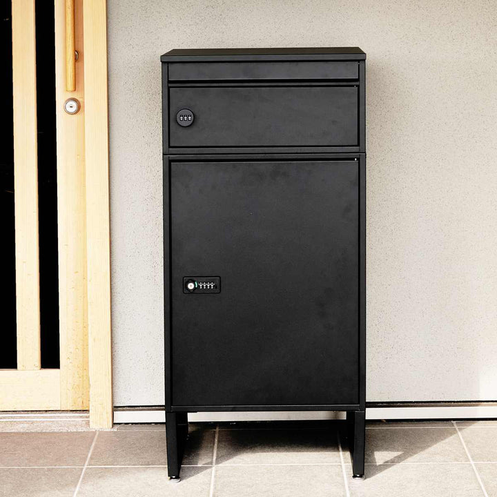 宅配ボックス郵便ポスト2段A4対応