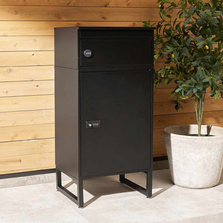 宅配ボックス郵便ポスト2段A4対応