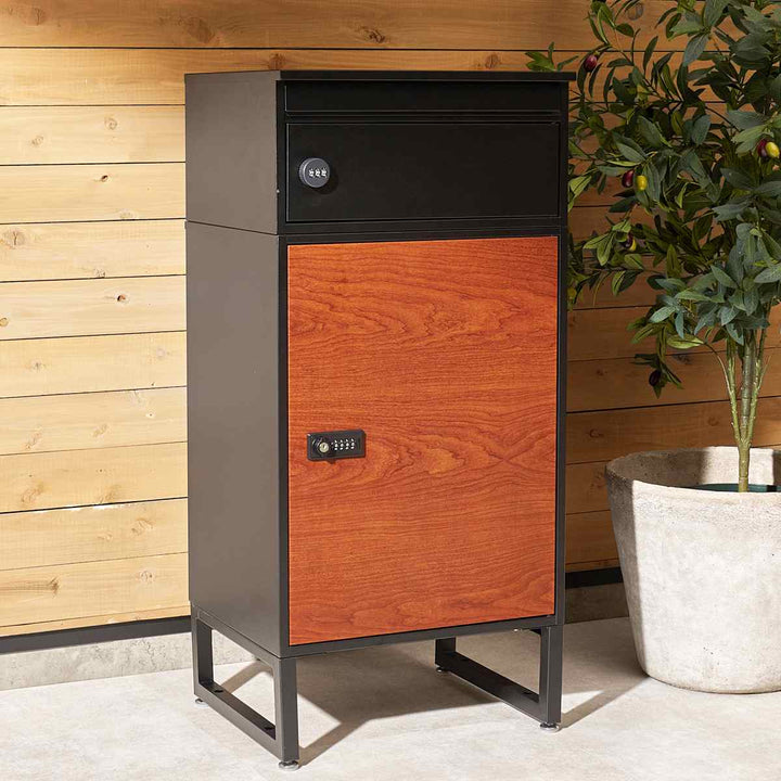 宅配ボックス郵便ポスト2段A4対応