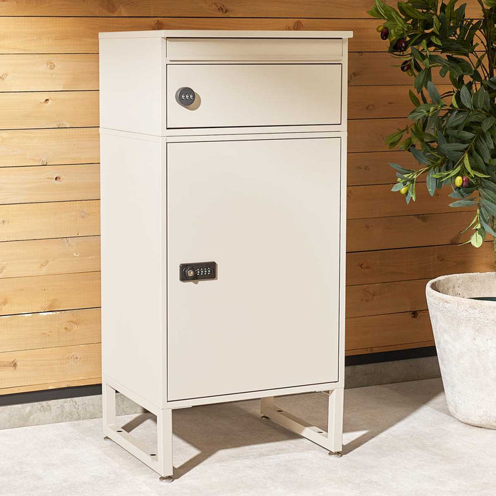 宅配ボックス郵便ポスト2段A4対応