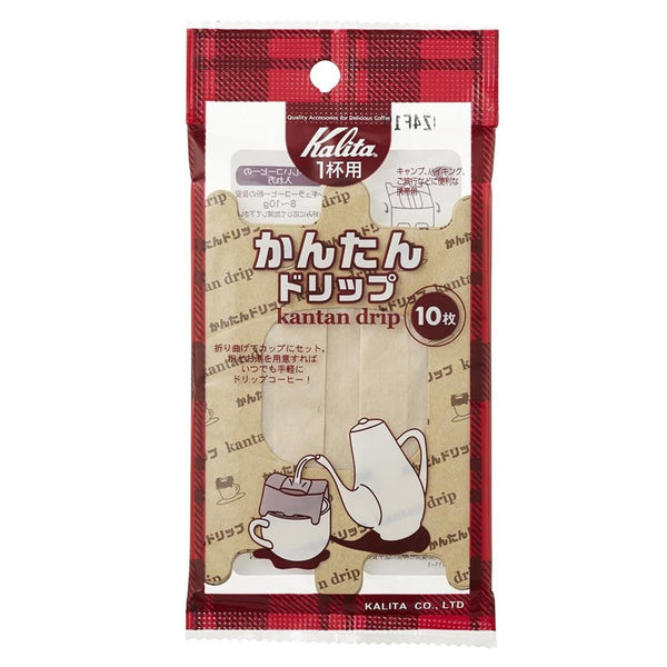 Kalitaカリタコーヒーフィルターかんたんドリップ10枚入N