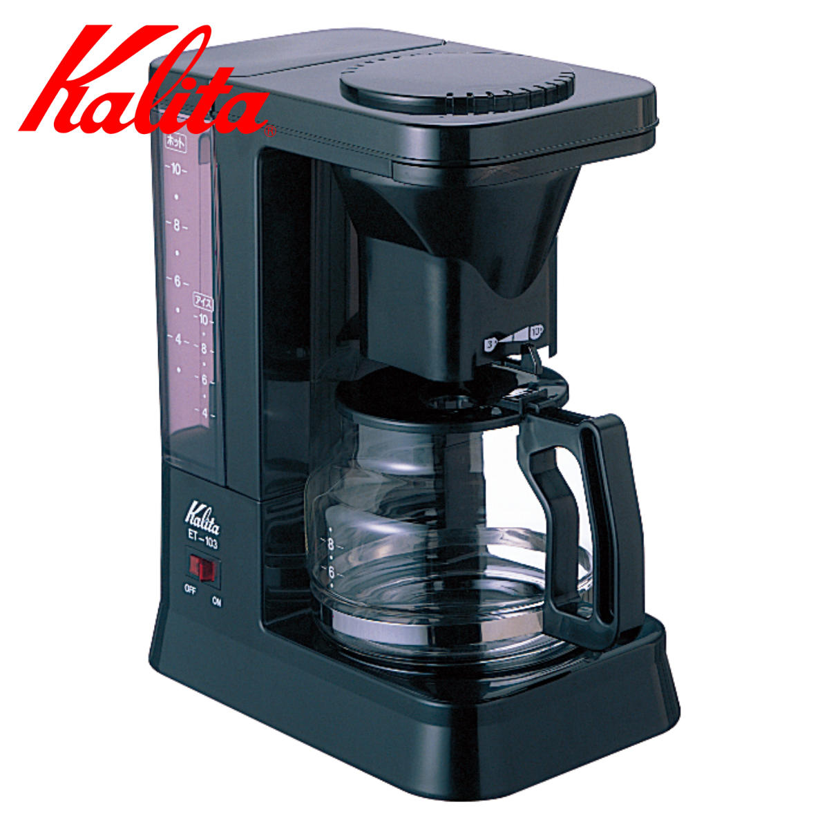 ☆新品未使用品☆【Kalita】ET-103 コーヒーメーカー Kalita カリタ コーヒーメーカー ET-103 ブラック – ハウジー